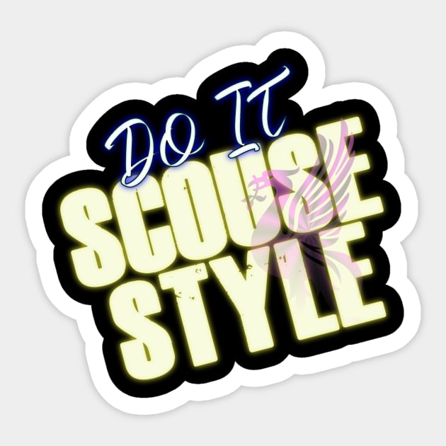 Do It Scouse Style Sticker by OfficialGraveyard